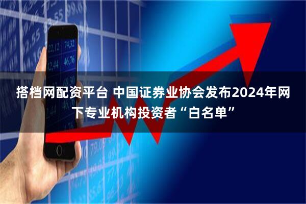 搭档网配资平台 中国证券业协会发布2024年网下专业机构投资者“白名单”